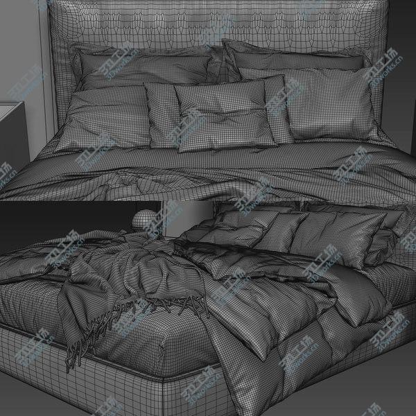 images/goods_img/20210312/3D Bed Colection 02 - 10 Items model/3.jpg